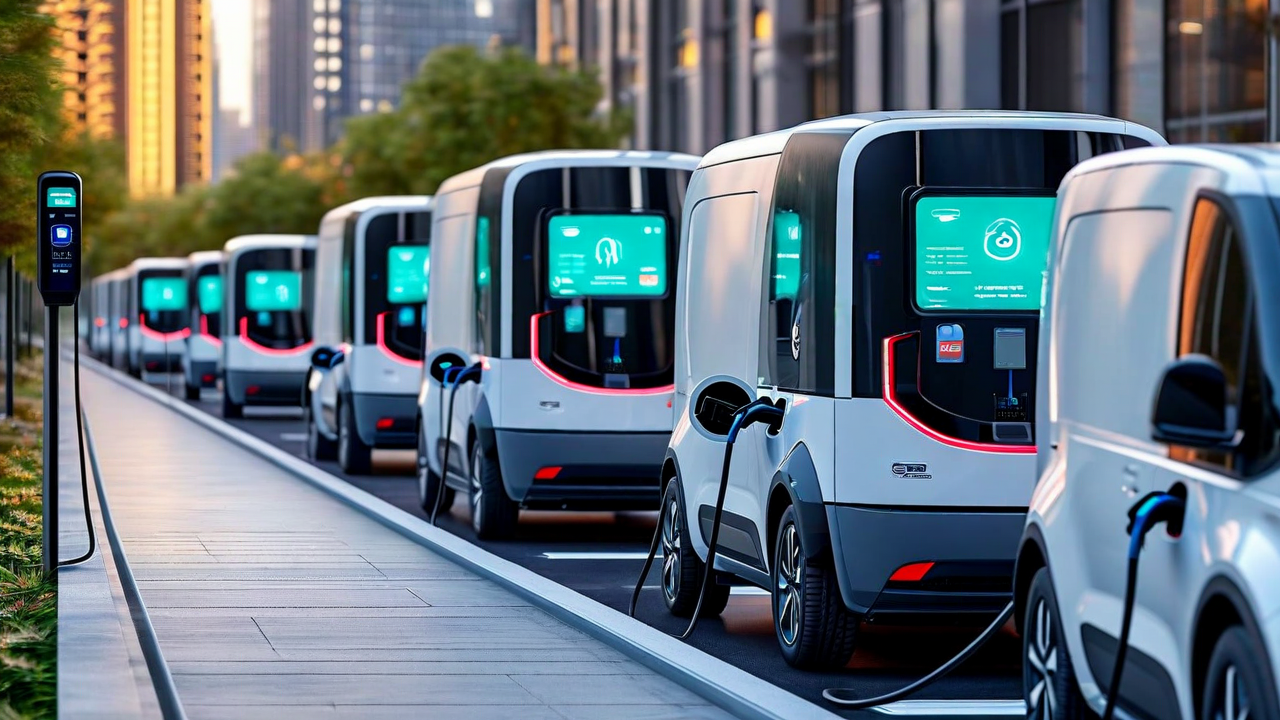 Electric Delivery Fleet - Urban Charging Infrastructure